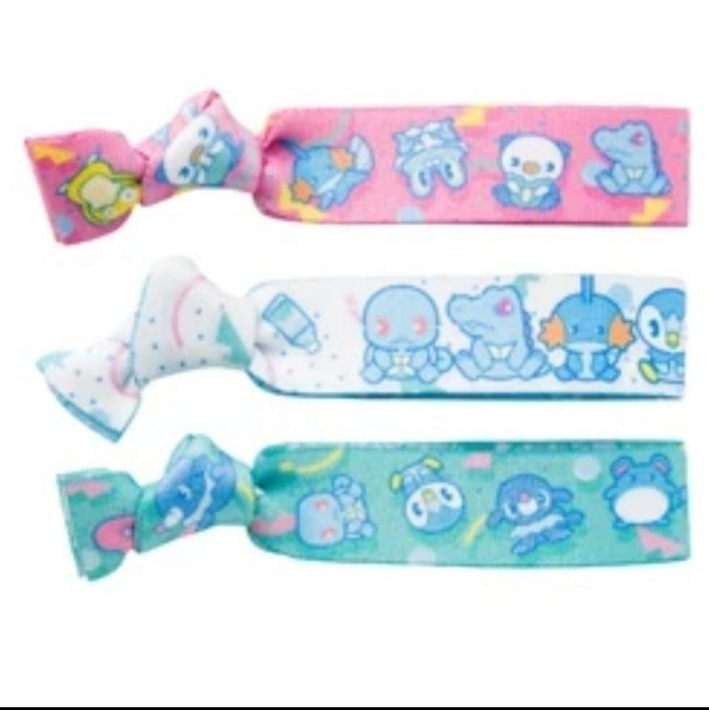 Fresh Water Pokémon Eleastic Hairties